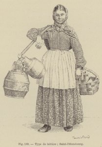 Tipo di lattaia; San Pietroburgo da French School