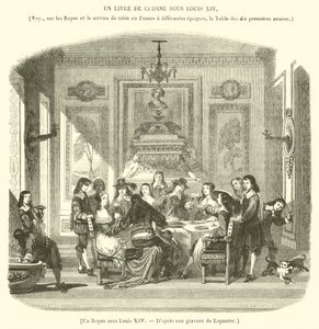 Un pasto sotto Luigi XIV