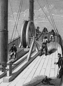 Cavo telegrafico sottomarino tra Dover e Calais 25 dicembre