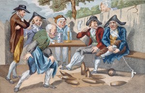 Una partita di bocce