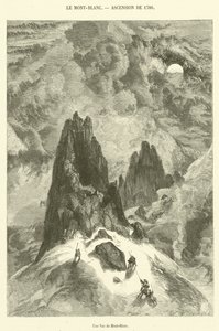 Una veduta del Monte Bianco da French School