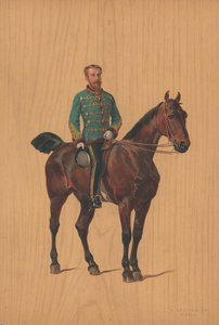 Soldato non identificato a cavallo