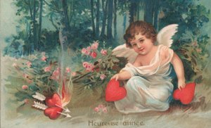Cupido di San Valentino da French School