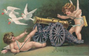 Cupido di San Valentino da French School