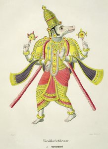 Varaha, inciso da de Marlet da French School