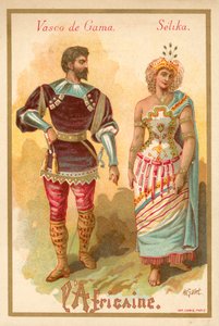 Vasco da Gama e Selika, dall
