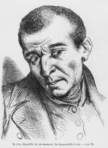 Vautrin arrestato e identificato, illustrazione da Splendeurs et Miseres des Courtisanes di Honore de Balzac, pubblicato nel 1867 da French School