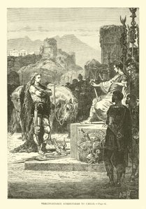Vercingetorige si arrende a Cesare da French School