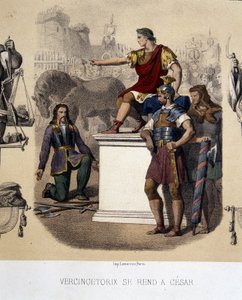 Vercingetorige si arrende a Cesare (52 a.C.)