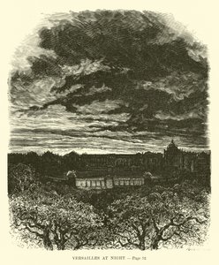 Versailles di notte da French School