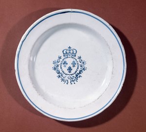 Piatto da cucina di Versailles, manifattura di Saint-Cloud da French School
