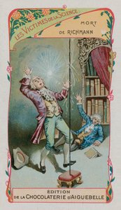 Vittime della scienza: La morte di Georg Wilhelm Richmann, fisico tedesco (1711-1753)
