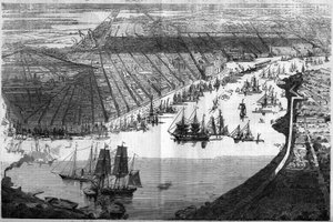 Veduta della città di New Orleans, Stati Uniti