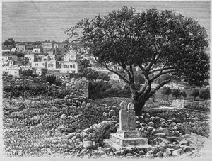Veduta di Safed, da La Syrie d