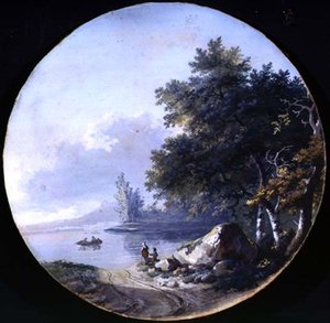 Vista di un lago da French School