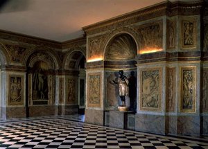 Vista della Sala degli Arcieri da French School