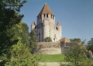 Veduta della Tour de Cesar da French School