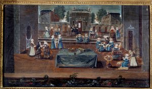 Vista della casa di Saint Cyr Saint-Cyr era una casa di educazione per ragazze nobili povere creata da Francoise d
