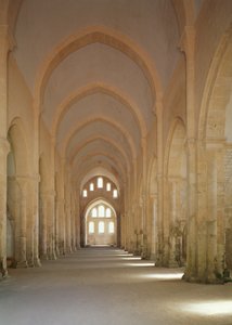Veduta della navata da French School