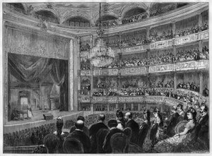 Vista della sala del teatro dell