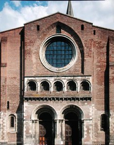 Vista della facciata ovest da French School