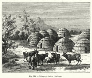 Villaggio di Cafri, Zulu da French School