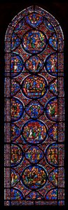 Vergine Maria - Glorificazione di da French School