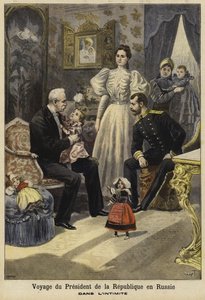 Visita del Presidente francese Félix Faure in Russia, 1897 da French School