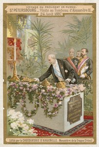 Visita del Presidente francese Felix Faure in Russia, 24 agosto 1897