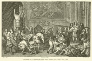 Visita di Luigi XIV alla manifattura dei Gobelins, nel 1677