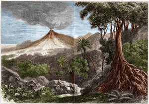 Eruzione vulcanica, Isola della Riunione