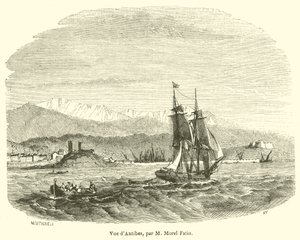 Veduta di Antibes