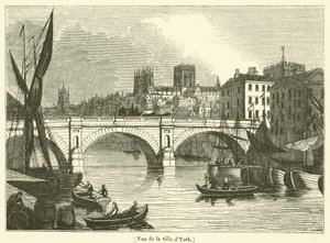 Veduta della città di York (incisione)