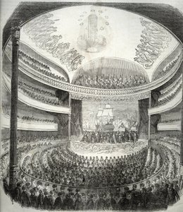 Vista del teatro rue du Chateau d