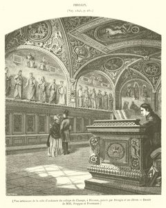 Vista interna della sala d