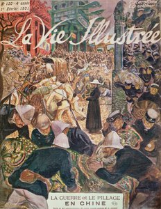 Guerra e Saccheggio in Cina, da La Vie Illustre, 1 febbraio 1901 da French School