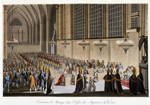 Cerimonia di matrimonio (Napoleone e Maria Luisa d