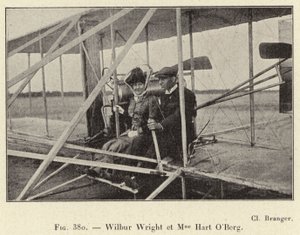 Wilbur Wright e Mme Hart O