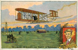 Wilbur Wright in volo al Camp d