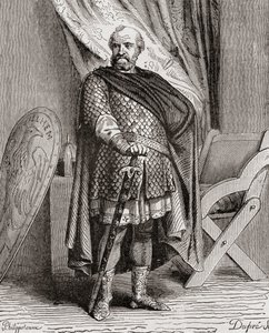 Guglielmo I, da Histoire de France, c.1880 da French School