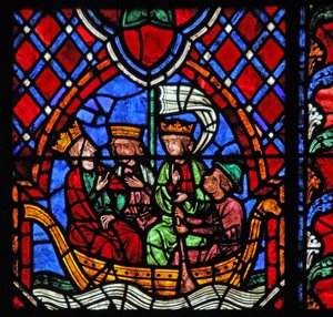 Partenza dei Magi dalla Natività da French School