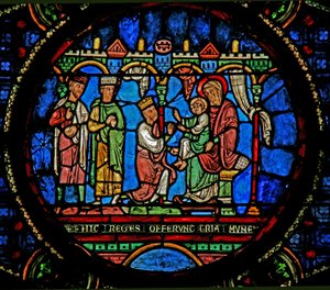 Adorazione dei Magi da French School