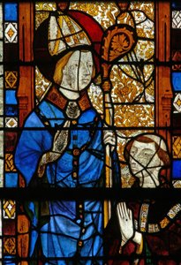San Nicola e il donatore Oudin de Troyes