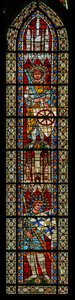 Finestra w203 raffigurante San Giorgio e Sant