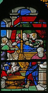 Una scena della vita della Vergine Maria: la sua nascita da French School