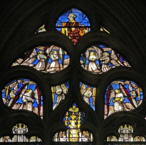 San Giacomo e angeli da French School