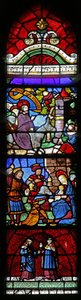 Ingresso a Gerusalemme; Adorazione dei Magi; Santi Cosma e Damiano da French School