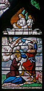 La decapitazione di Santa Barbara da French School