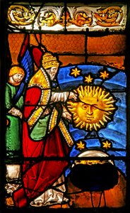 La Creazione del sole e della luna da French School