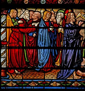 Cristo con gli Apostoli mentre Lazzaro viene risuscitato dai morti da French School